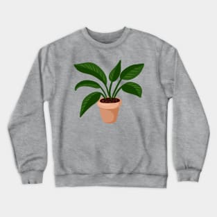 Monstera Plant Crewneck Sweatshirt